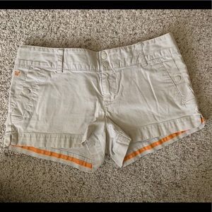 AE khaki shorts